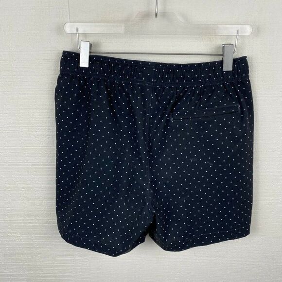 WeWoreWhat Boyfriend Swim Bottoms S Mens Black Micro Polka Dot Mesh Lining - Picture 5 of 8